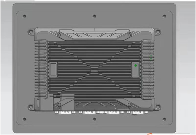 Industrial touch screen computer