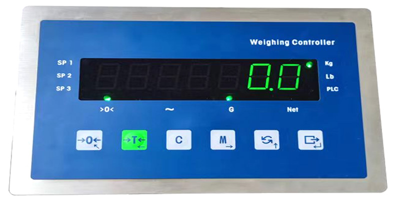 High performance weighing control instrument